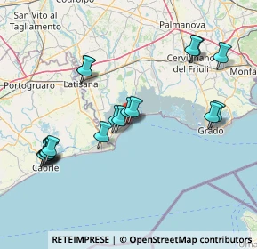 Mappa Via Gorizia, 33054 Lignano Sabbiadoro UD, Italia (16.12889)