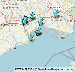 Mappa Via Gorizia, 33054 Lignano Sabbiadoro UD, Italia (11.4775)