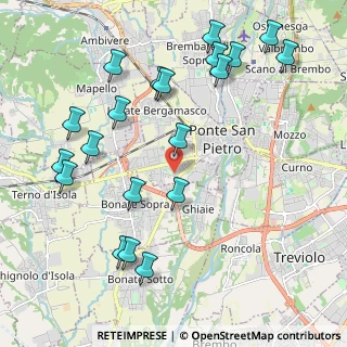 Mappa Via Aldo Moro, 24030 Presezzo BG, Italia (2.3905)