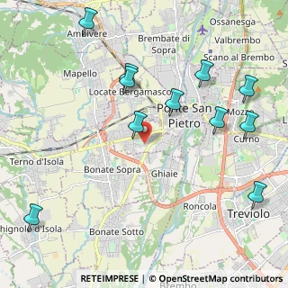 Mappa Via Aldo Moro, 24030 Presezzo BG, Italia (2.44455)