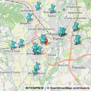 Mappa Via Aldo Moro, 24030 Presezzo BG, Italia (2.154)
