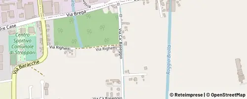 Mappa Tezze sul Brenta