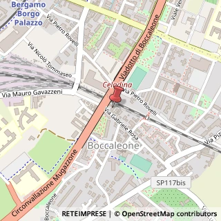 Mappa Via Gabriele Rosa, 4/B, 24125 Bergamo, Bergamo (Lombardia)