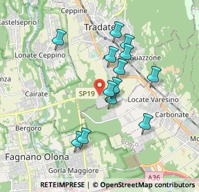 Mappa Via Mantova, 21049 Tradate VA, Italia (1.55615)