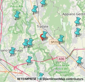 Mappa Via Mantova, 21049 Tradate VA, Italia (5.13692)