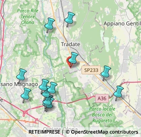 Mappa Via Mantova, 21049 Tradate VA, Italia (4.64615)