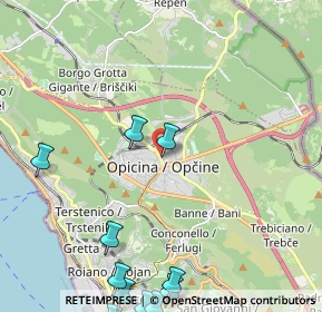 Mappa Via Prosecco, 34151 Trieste TS, Italia (3.27154)
