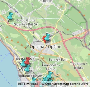 Mappa Via Prosecco, 34151 Trieste TS, Italia (3.38231)