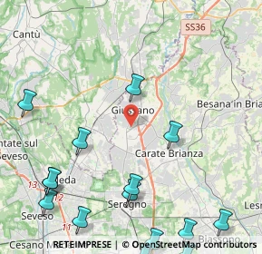 Mappa 20833 Giussano MB, Italia (6.14)