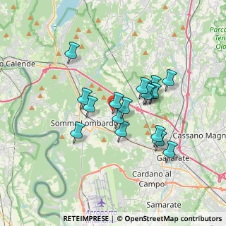 Mappa Via G. Garibaldi, 21010 Arsago Seprio VA, Italia (2.88824)