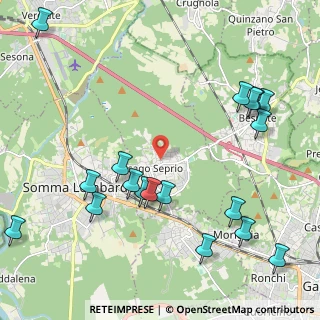 Mappa Via G. Garibaldi, 21010 Arsago Seprio VA, Italia (2.7945)