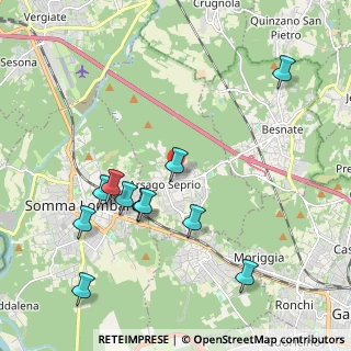 Mappa Via G. Garibaldi, 21010 Arsago Seprio VA, Italia (2.15)
