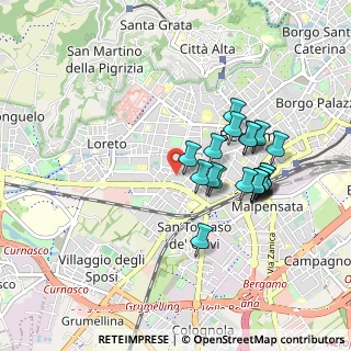 Mappa Via Giovanni Segantini, 24128 Bergamo BG, Italia (0.81)