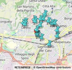 Mappa Piazzale S. Paolo, 24128 Bergamo BG, Italia (0.656)