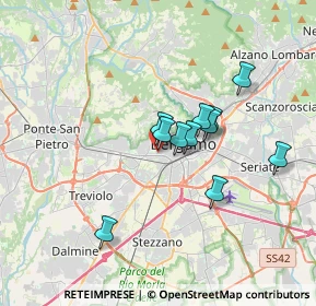 Mappa Piazzale S. Paolo, 24128 Bergamo BG, Italia (2.64)