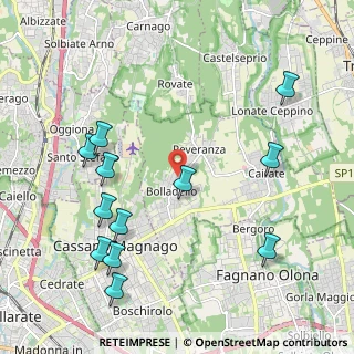 Mappa Via G. Garibaldi, 21050 Cairate VA, Italia (2.40333)