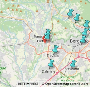 Mappa Via Puglia, 24035 Curno BG, Italia (4.95455)