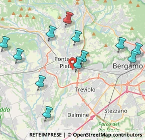 Mappa Via Puglia, 24035 Curno BG, Italia (4.575)