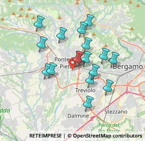 Mappa Via Puglia, 24035 Curno BG, Italia (3.05412)