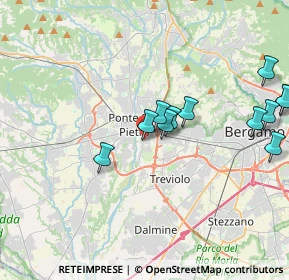 Mappa Via Puglia, 24035 Curno BG, Italia (4.035)