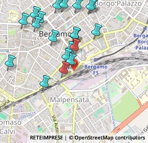 Mappa SS 42, 24122 Bergamo BG, Italia (0.546)