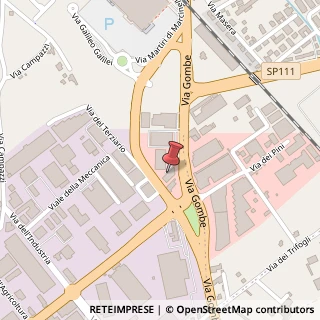 Mappa Via del Terziario, 21, 36016 Thiene, Vicenza (Veneto)
