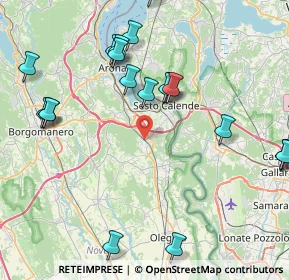 Mappa 28040 Borgo Ticino NO, Italia (9.869)