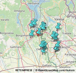 Mappa 28040 Borgo Ticino NO, Italia (10.87368)