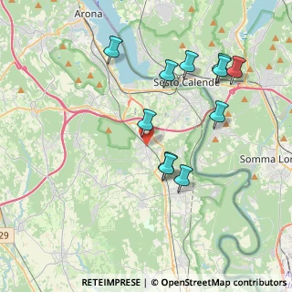 Mappa 28040 Borgo Ticino NO, Italia (3.89273)