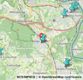 Mappa 28040 Borgo Ticino NO, Italia (3.48231)