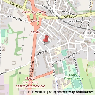 Mappa Via 2 giugno, 24040 Curno, Bergamo (Lombardia)