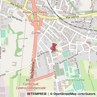 Mappa Via dei Caduti, 11, 24035 Curno, Bergamo (Lombardia)