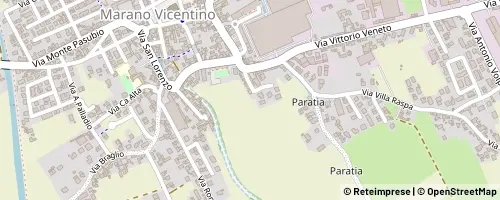 Mappa Marano Vicentino