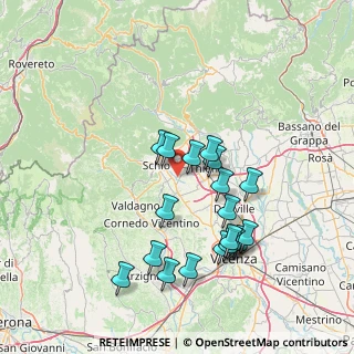 Mappa Via Giovanni Pascoli, 36030 San Vito di Leguzzano VI, Italia (14.37421)