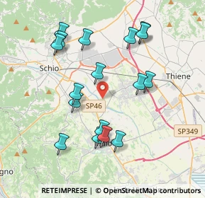 Mappa Via Giovanni Pascoli, 36015 Schio VI, Italia (3.84)