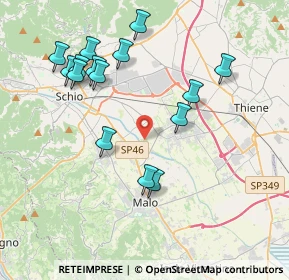 Mappa Via Giovanni Pascoli, 36015 Schio VI, Italia (4.04533)