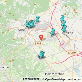 Mappa Via Giovanni Pascoli, 36030 San Vito di Leguzzano VI, Italia (3.96182)