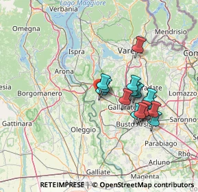 Mappa Via Monte Sordo, 21019 Somma Lombardo VA, Italia (11.58059)