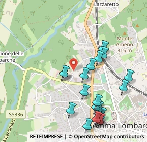 Mappa Via Monte Sordo, 21019 Somma Lombardo VA, Italia (0.552)