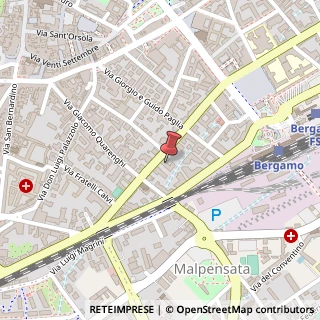 Mappa Via Pietro Paleocapa, 18, 24122 Bergamo, Bergamo (Lombardia)
