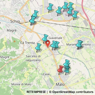 Mappa Via Vicenza, 36030 San Vito di Leguzzano VI, Italia (2.46526)