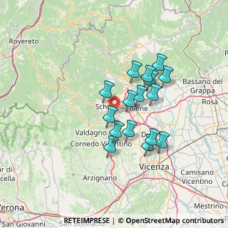 Mappa Via Vicenza, 36030 San Vito di Leguzzano VI, Italia (11.16625)
