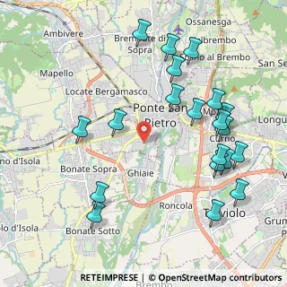 Mappa Via Ghiaie, 24030 Presezzo BG, Italia (2.323)