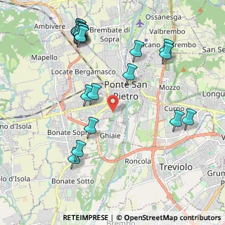 Mappa Via Ghiaie, 24030 Presezzo BG, Italia (2.4345)