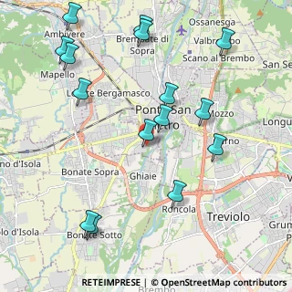 Mappa Via Ghiaie, 24030 Presezzo BG, Italia (2.416)