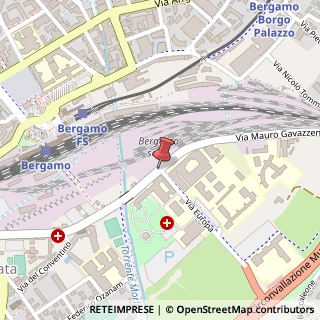 Mappa Via Mauro Gavazzeni, 24125 Bergamo BG, Italia, 24125 Bergamo, Bergamo (Lombardia)