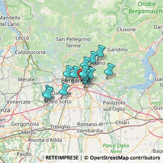 Mappa Via delle Tofane, 24125 Bergamo BG, Italia (7.41308)