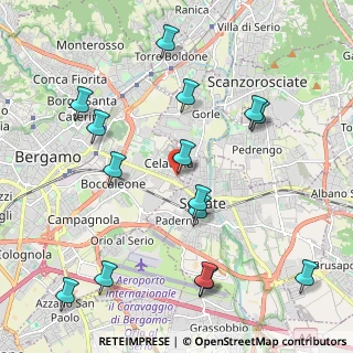 Mappa Via delle Tofane, 24125 Bergamo BG, Italia (2.368)