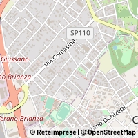 Map Verano Brianza