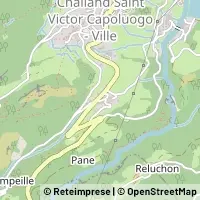 Carte Challand-Saint-Victor